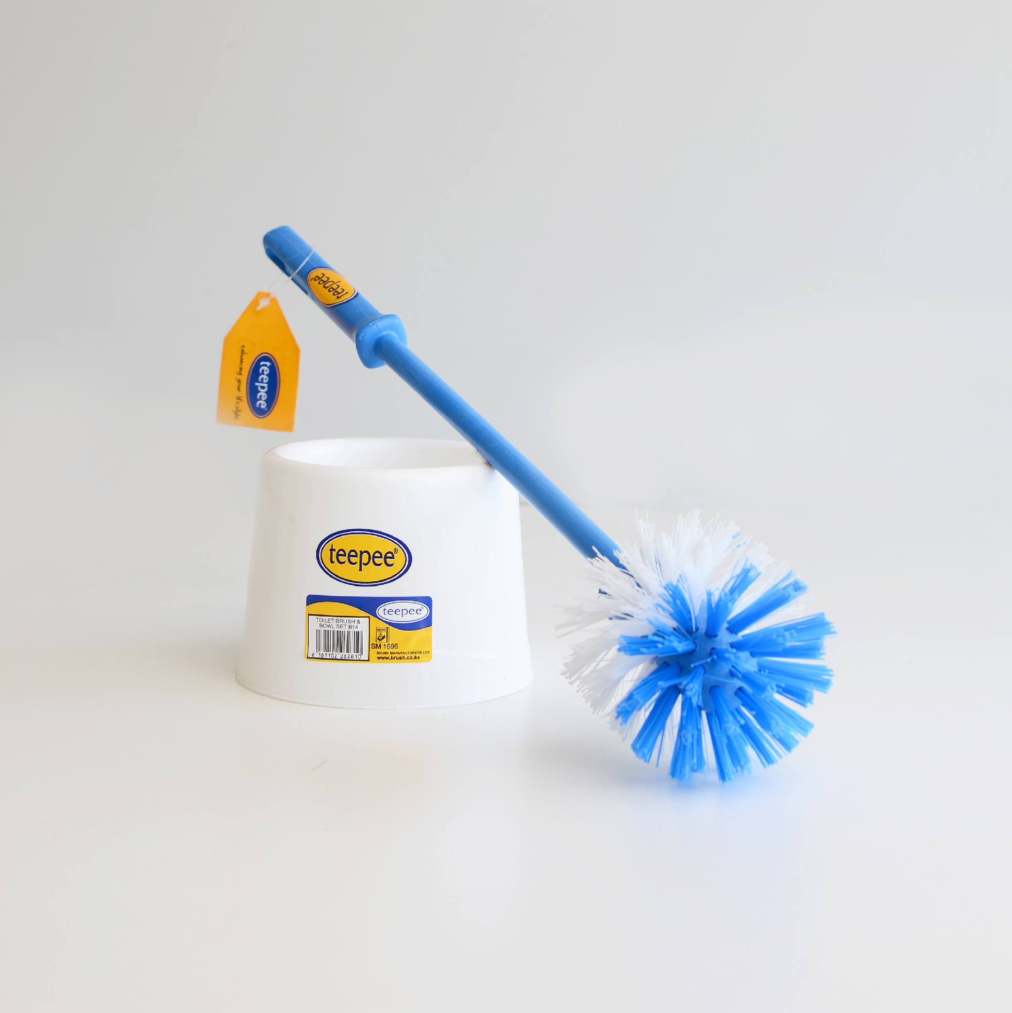 Teepee Toilet Brush + Bowl Set B14